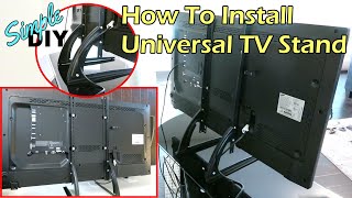 How To Install Universal TV Stand [upl. by Arte]