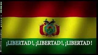 Himno Nacional De Bolivia karaokeCompleto 9 Estrofas [upl. by Leilah549]