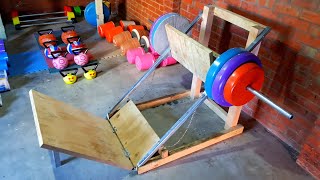 DIY Leg press machine [upl. by Yecnay]