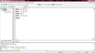 Assembly Language programming 8051 Micro controller  Two numbers addition [upl. by Germain]