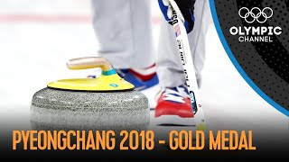 USA vs SWE  Mens Curling  Full Gold Medal Match  PyeongChang 2018 Replays [upl. by Stoat]