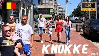 KNOKKE  BELGIUM Walking Tour 4k60fps مدينة كنوك  بلجيكا 2021 [upl. by Otnicaj781]