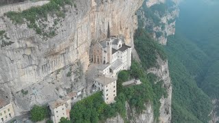 Stunning Church Built On Steep Mountainside [upl. by Amled]