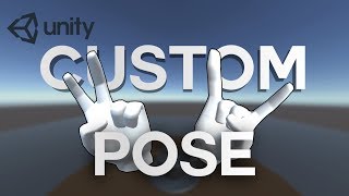 Oculus Custom Hand Pose  Unity Tutorial [upl. by Olleina]