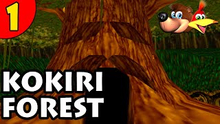 Banjo Kazooie Jiggies of Time 111 LOST WOODS amp KOKIRI FOREST [upl. by Lyrrehs]