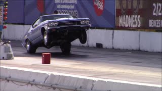 68 Chevelle 636 sec at Irwindale Dragstrip with a 427 SBC NA [upl. by Ginsburg]