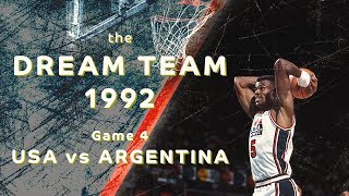 Dream Team 1992 quotReturn to Olympusquot Game 4 USA vs ARGENTINA FULL GAME HIGHLIGHTS [upl. by Garrik25]