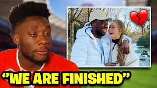 Alphonso Davies Breaks Silence On Break Up With Girlfriend 💔 [upl. by Latouche]