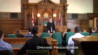 Mock Trial StepbyStep Opening Proceedings [upl. by Ier]