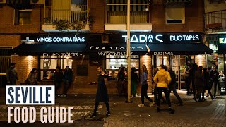 Where To Eat In Seville Spain  Tapas Bars Restaurants Churros  More Places To Eat In Sevilla [upl. by Aiouqes]