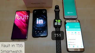 T55 Smartwatch Problem And Solution  T55 Smartwatch  Fitpro [upl. by Evie243]