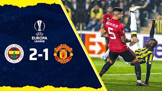 MAÇ ÖZETİ Fenerbahçe 21 Manchester United [upl. by Attemaj]