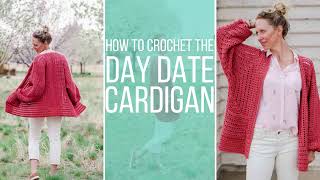 How to Crochet an EASY Cardigan from Two Simple Hexagons  Free Pattern [upl. by Chong422]