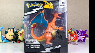 Pokémon Select Charizard Articulated Figure from Jazwares [upl. by Ajak]