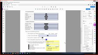 Adobe Acrobat Pro DC Tutorial 18  Prepare Form Part 1 [upl. by Aivul755]