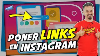 📲 4 formas de poner un Link o Enlace en Instagram  Tutorial en ESPAÑOL [upl. by Namzed]