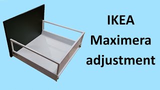 How to adjust Ikea kitchen drawers [upl. by Sesiom]