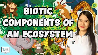 Biotic Components of an Ecosystem  Biology [upl. by Wiatt30]