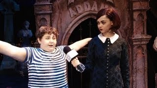 Interview with Addams Family Cast  Wednesday and Pugsley [upl. by Nyrat]