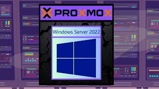 Windows server 2022 Proxmox setup [upl. by Bogusz]