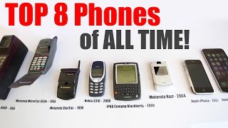 Best Phones Ever  Top 8 Best Phones of All Time [upl. by Sredna370]