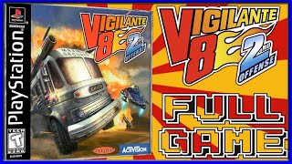 Vigilante 8 2nd Offense PS1  Longplay  Full Game  No Commentary [upl. by Bigelow]