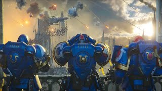 WARHAMMER 40K Ultramarines Destroys Everyone amp Everything Scene 4K ULTRA HD [upl. by Anilram]