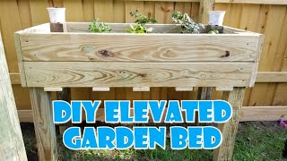 🥬DIY Elevated Garden Bed 🥕🥦 [upl. by Tye]