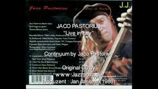 Jaco Pastorius ‎– Live In Italy  CONTINUUM amp Bireli Lagrene [upl. by Nyleve]