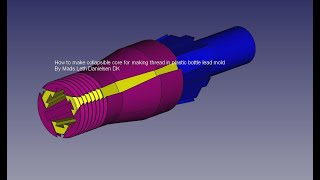 Freecad assembly 4 collapsible core [upl. by Dhiren]