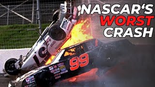 The Most Horrific Crash in NASCAR History [upl. by Jala]