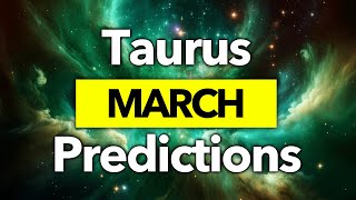 TAURUS  Your Fortunes SUDDENLY Turn Around WOW  March 2025 Tarot Reading [upl. by Vada]