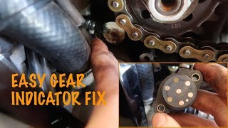 How To Fix Motorcycle Gear Indicator [upl. by Maxa]