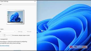 How to Set Screensaver in Windows 11 [upl. by Anawd]