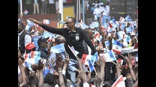 KAGAME RECEIVES ROUSING RECEPTION IN MUSANZE [upl. by Ranip]