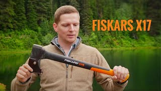 Fiskars X17 Splitting Axe  Review [upl. by Oiliduab725]