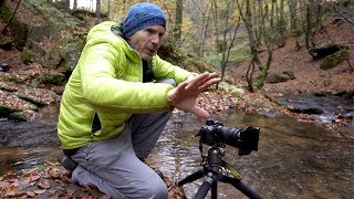 Wasser fotografieren im Karlstal â€“ Wasserfall Bach Wald mit Stephan Wiesner [upl. by Aketahs290]