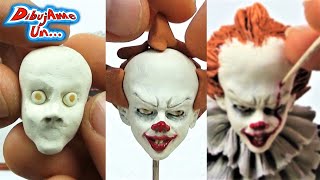 Como hacer a IT ESO Escultura Plastilina  How to sculpt IT Pennywise Clay Tutorial  DibujAme Un [upl. by Struve594]