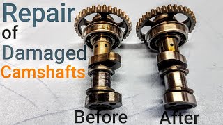 Repair of damaged camshafts [upl. by Arv]