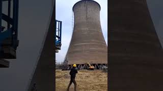 Cooling tower demolition [upl. by Houghton895]