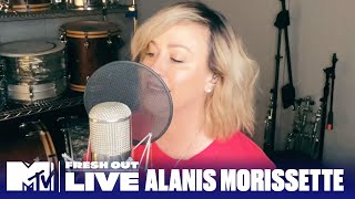 Alanis Morissette Performs quotRestquot  MTVFreshOut [upl. by Ahsitnauq160]