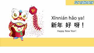 Xinnian Hao Ya  Happy New Year Mandarin Chinese Kid Song [upl. by Cross]