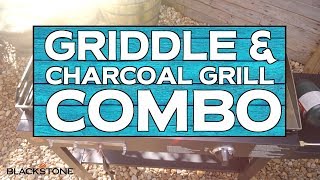 Introducing the Blackstone Griddle Charcoal Grill Combo [upl. by Given]