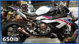 Akrapovic Shorty GP Full Exhaust Install  2020 BMW S1000RR [upl. by Ahsile]