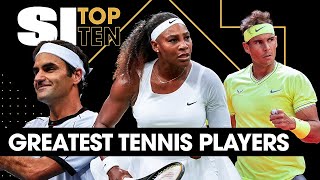 Top 10 Tennis Players Of All Time [upl. by Enohsal]