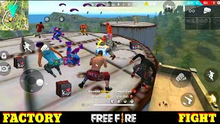 Garena free fire factory king  ff fist fight on factory roof  factory challenge gameplay  video t [upl. by Frannie]