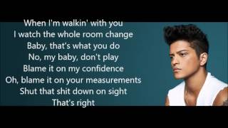 Bruno Mars  Finesse Lyrics Video [upl. by Aital]