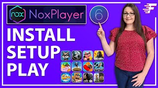 NOX PLAYER ANDROID EMULATOR  DOWNLOAD AND INSTALL [upl. by Ydnir]