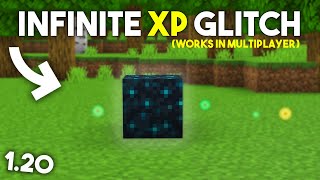 NEW XP Glitch in Minecraft Bedrock 120 [upl. by Ainoek]