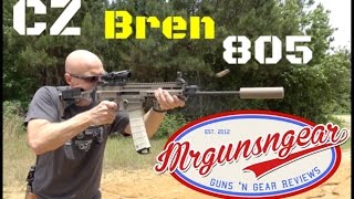 CZ 805 Bren 556 Carbine Review HD [upl. by Ainorev]